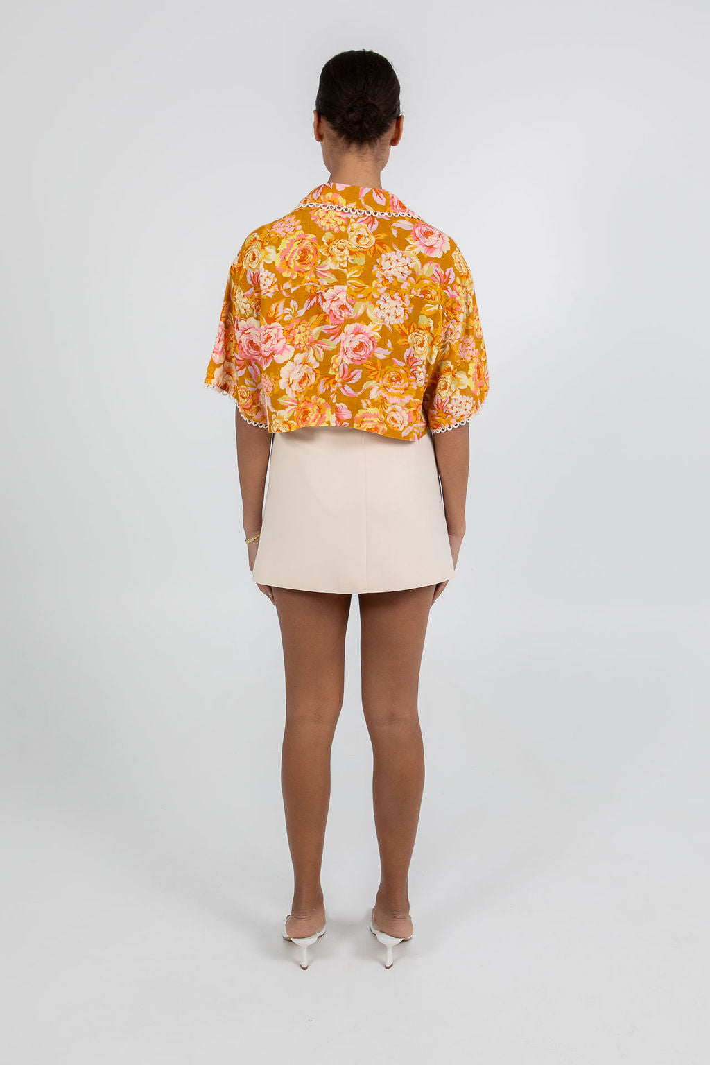 Esimio Shirt Hinterbloom Print