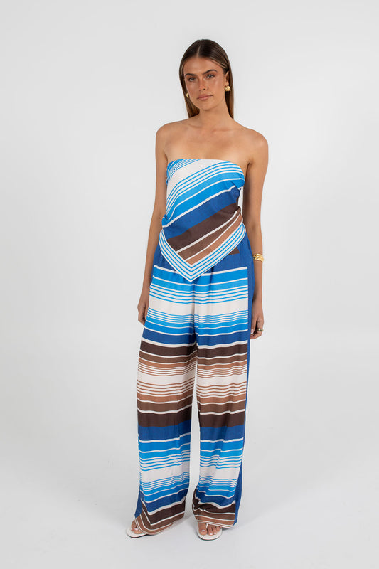 Ithaca Pant - Paros Stripe