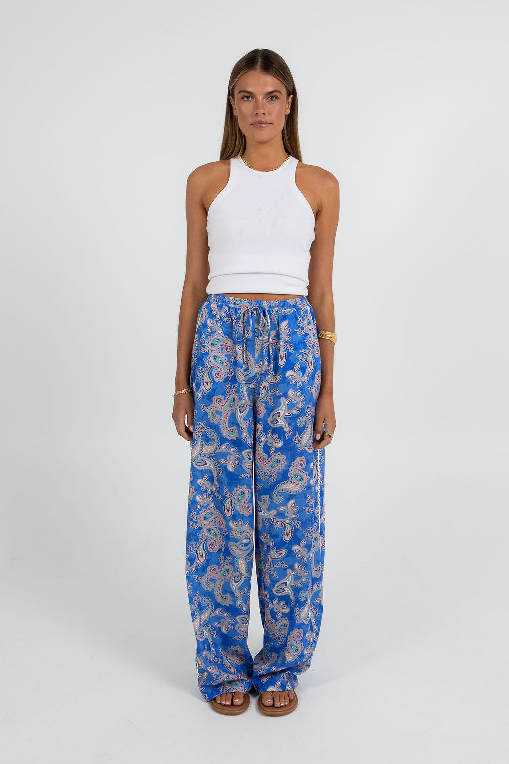 Dellar Pant Oceana Print