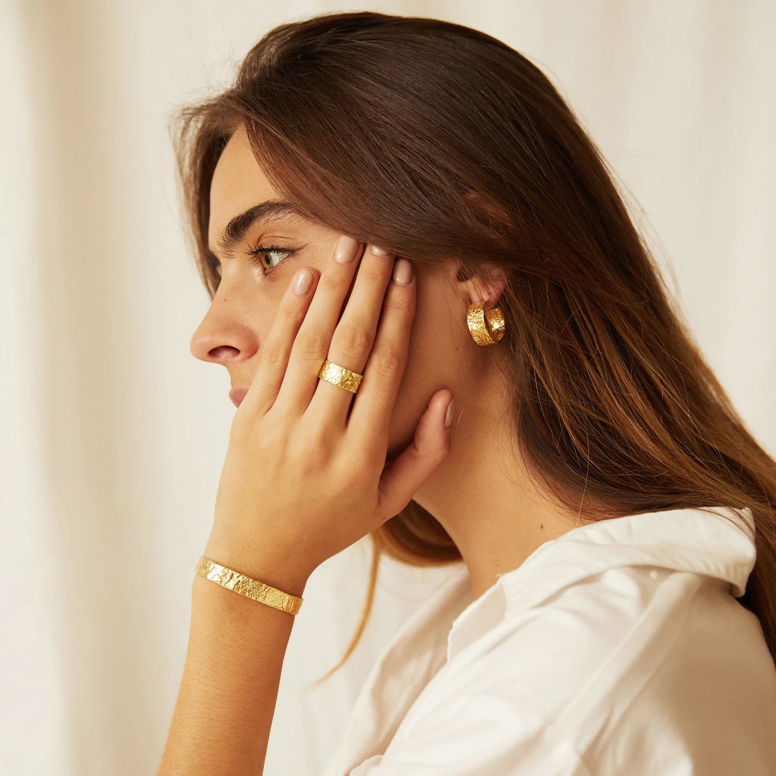 Eros Small Ring Gold