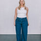 DISPATCH 07.05.25 - Janey Wide Leg Jeans - Dark Blue Wash