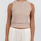 Eve Relaxed Pants - Cream Satin
