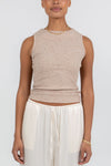 Xanthe Tank Top - Oatmeal