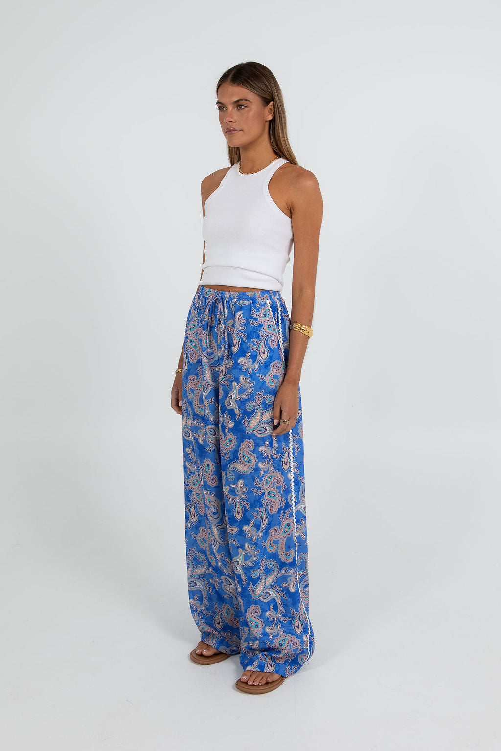 Dellar Pant Oceana Print
