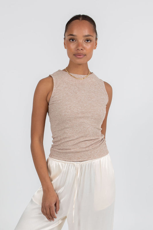 Eve Relaxed Pants - Cream Satin