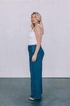DISPATCH 07.05.25 - Janey Wide Leg Jeans - Dark Blue Wash