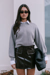 Yanica Knit Jumper - Grey