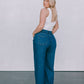 DISPATCH 07.05.25 - Janey Wide Leg Jeans - Dark Blue Wash