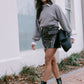 Yanica Knit Jumper - Grey