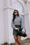 Riah Oversized Shirt - White