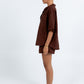 Santal Linen Shirt - Chocolate