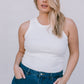 DISPATCH 07.05.25 - Janey Wide Leg Jeans - Dark Blue Wash