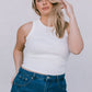 DISPATCH 07.05.25 - Janey Wide Leg Jeans - Dark Blue Wash