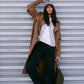 Sarah Trench Coat - Toffee Brown