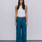 DISPATCH 07.05.25 - Janey Wide Leg Jeans - Dark Blue Wash