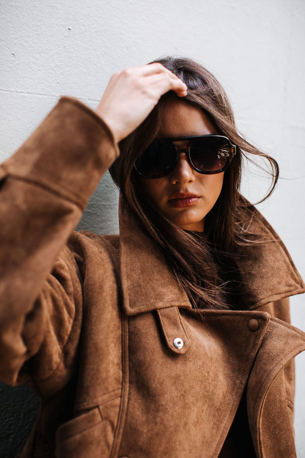 Kai Jacket Tan Brown