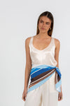 COMING SOON - Gavdos Scarf Top - Paros Stripe