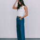 DISPATCH 07.05.25 - Janey Wide Leg Jeans - Dark Blue Wash