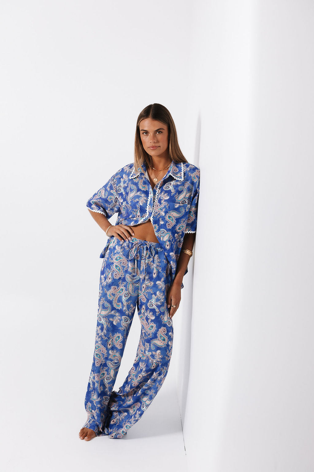Dellar Pant Oceana Print