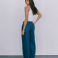 DISPATCH 07.05.25 - Janey Wide Leg Jeans - Dark Blue Wash