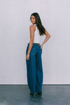 DISPATCH 07.05.25 - Janey Wide Leg Jeans - Dark Blue Wash