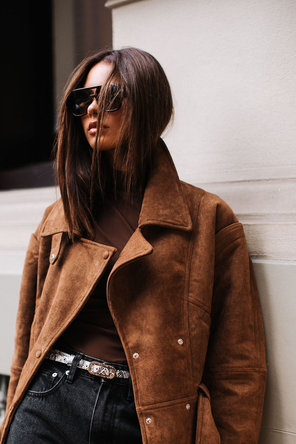 Kai Jacket Tan Brown