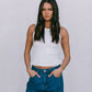 DISPATCH 07.05.25 - Janey Wide Leg Jeans - Dark Blue Wash