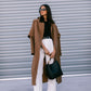Sarah Trench Coat - Toffee Brown
