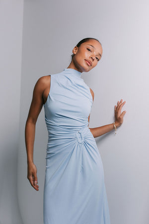 Ulla Maxi Dress - Baby Blue