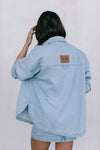 Ilou Denim Shirt - Light Wash Blue