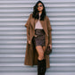 Sarah Trench Coat - Toffee Brown