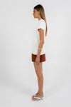Devon Knit Top - White