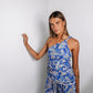COMING SOON - Yazlin One Shoulder Top - Oceana Print