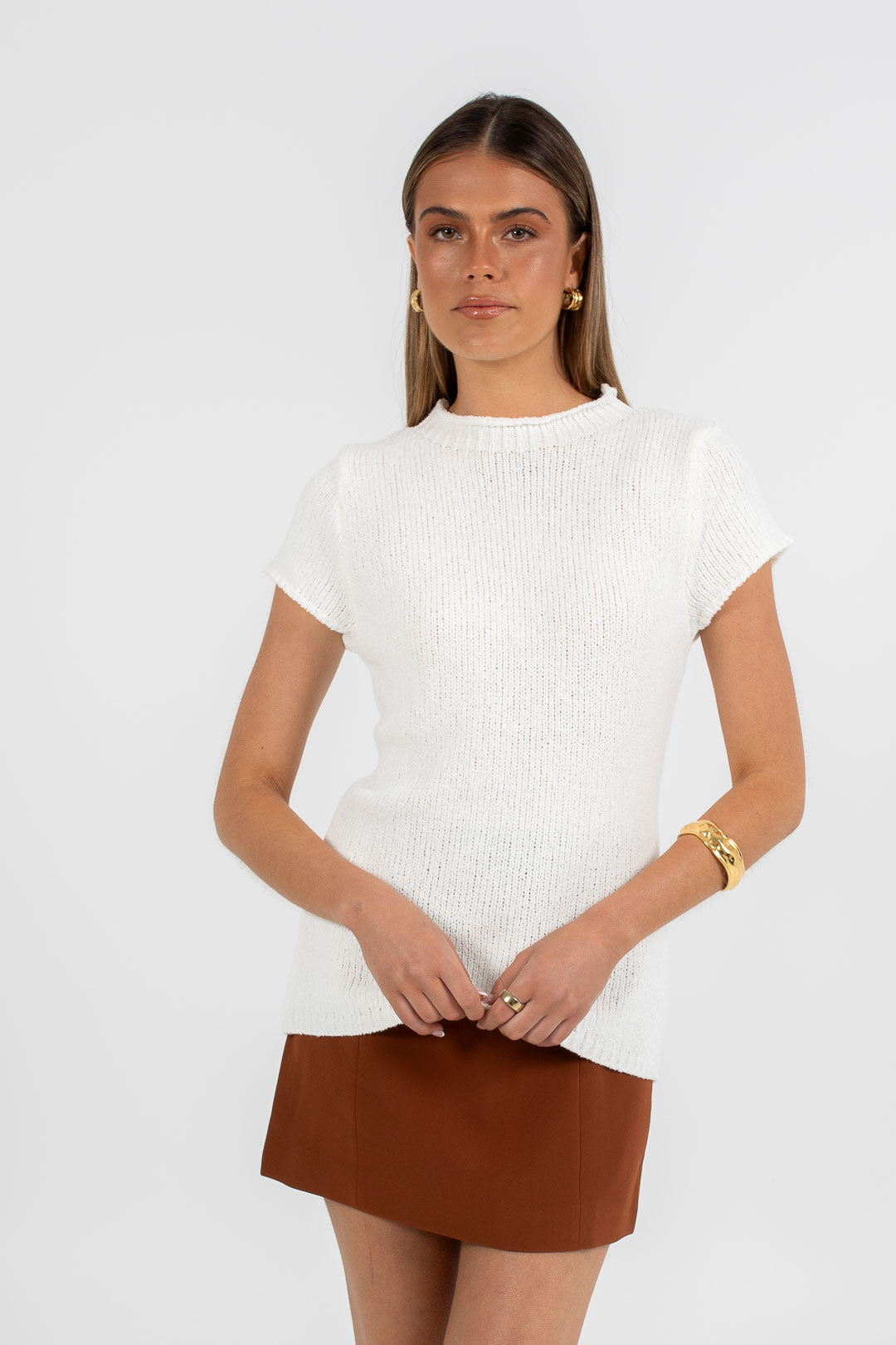 Devon Top White