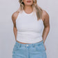 Janey Wide Leg Jeans - Light Wash Blue