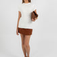 Nellie Mini Skirt - Brown