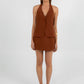 Nellie Mini Skirt - Brown