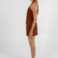 Nellie Mini Skirt - Brown
