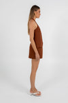 Nellie Mini Skirt - Brown