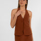Nellie Mini Skirt - Brown