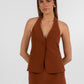 Nellie Mini Skirt - Brown
