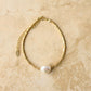 Tahiti Bracelet - Crushed Gold/Freshwater Pearl