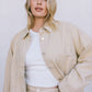 Ilou Denim Shirt - Sand