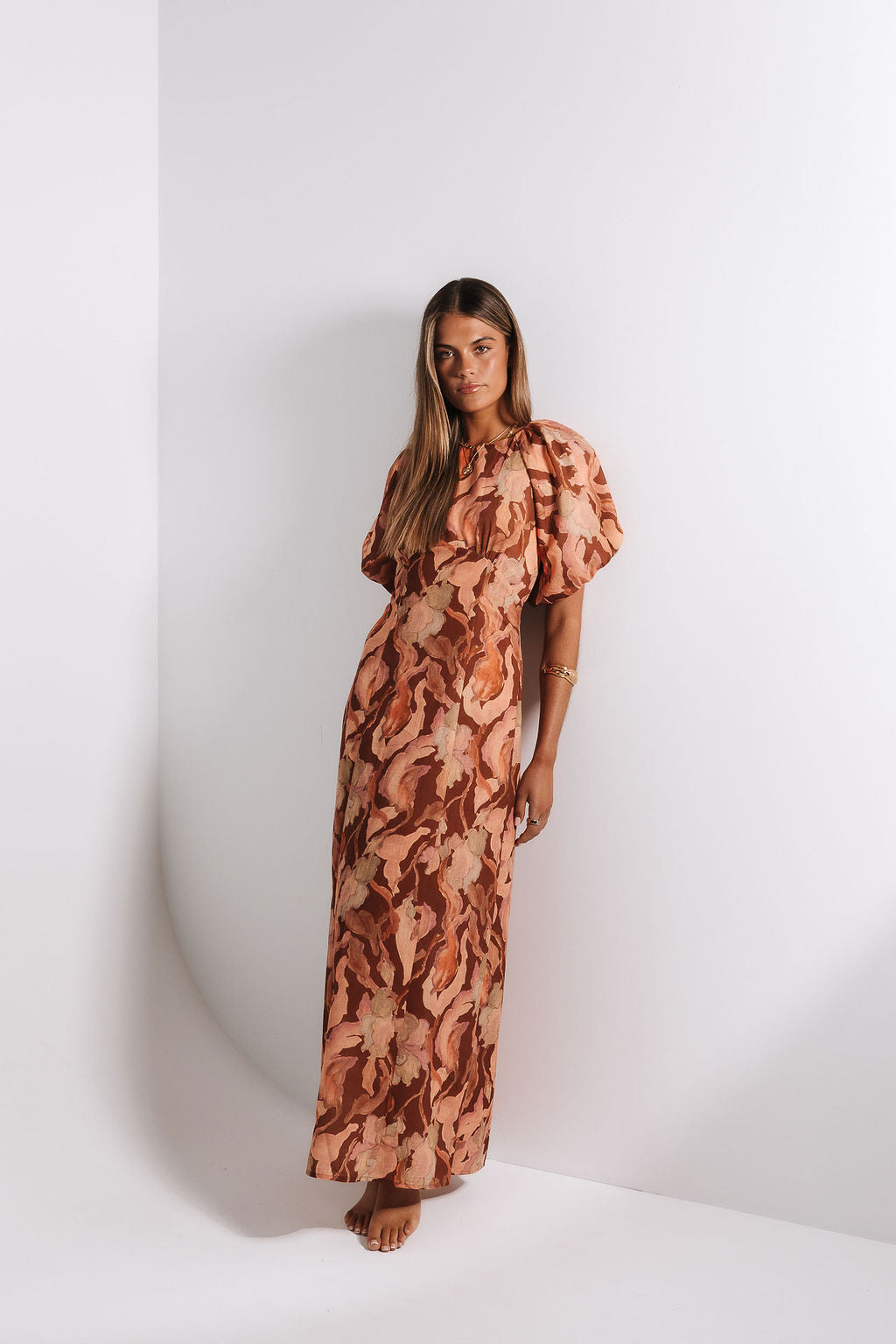 COMING SOON - Layne Midi Dress - Daydream Print