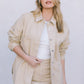 Ilou Denim Shirt - Sand