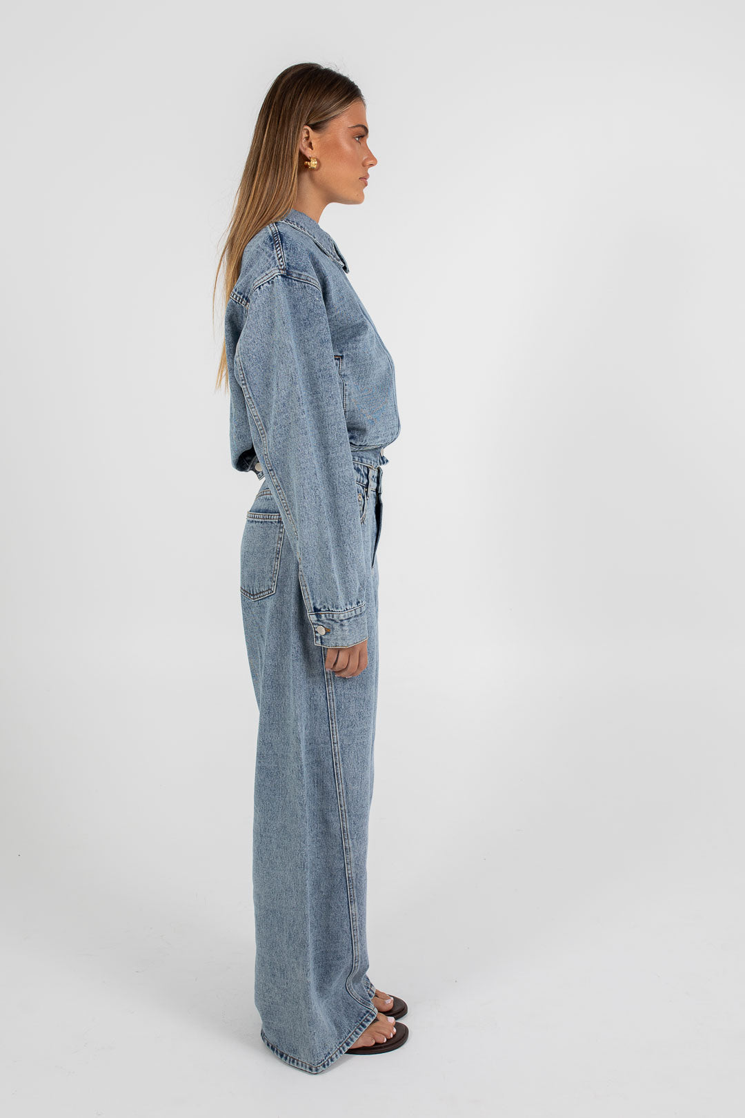 Vue Denim Jacket Dark Mineral Wash