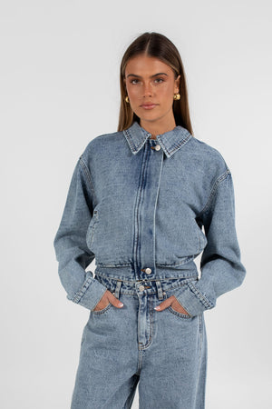 Vue Denim Jacket - Dark Mineral Wash