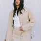 Ilou Denim Shirt - Sand