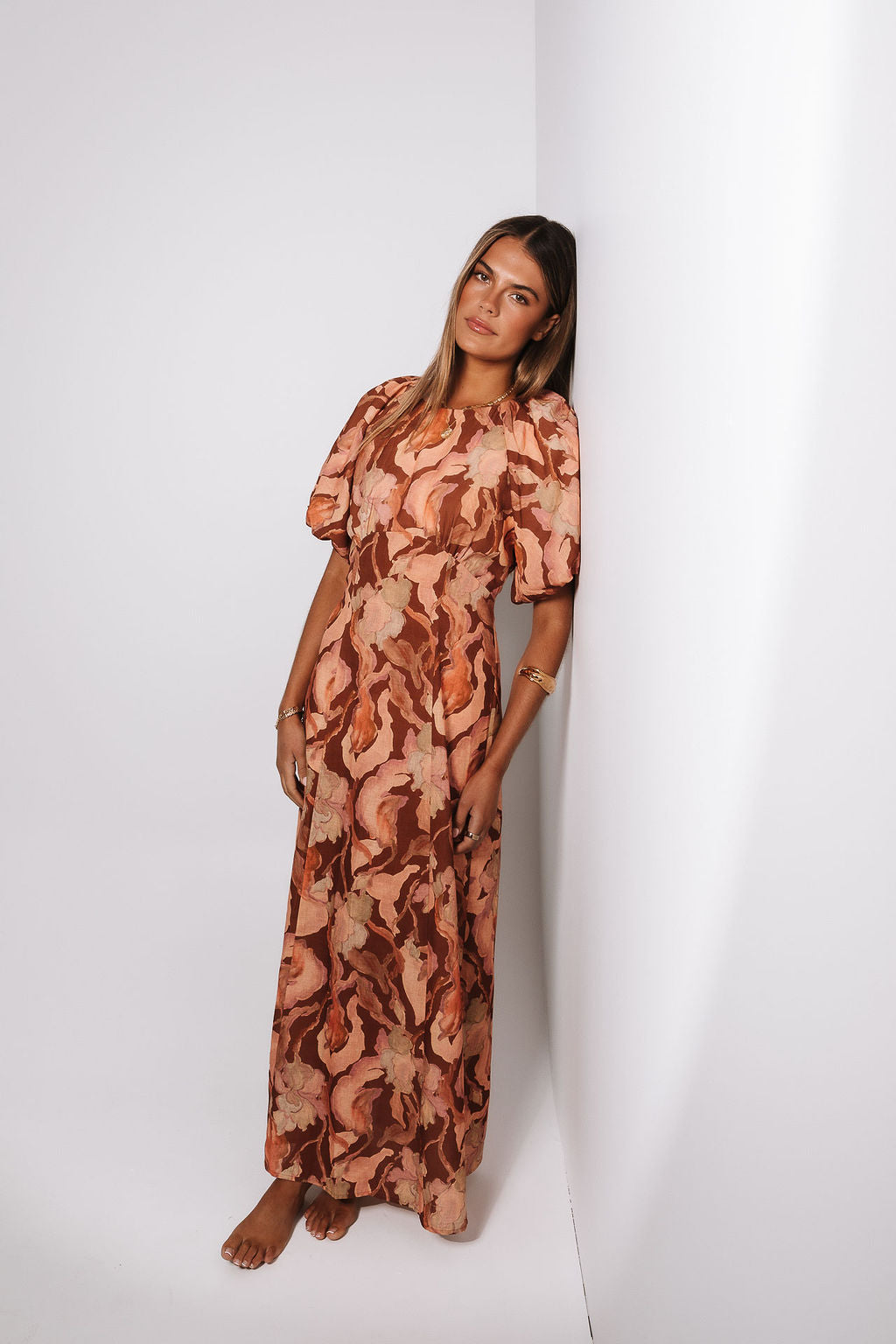 COMING SOON - Layne Midi Dress - Daydream Print