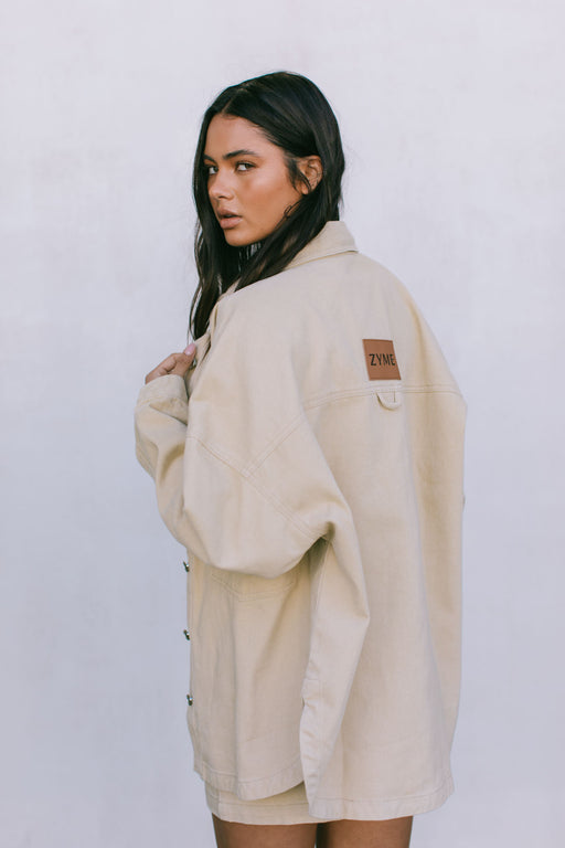 Ilou Denim Shirt - Sand